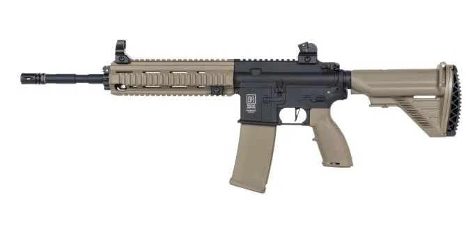 Specna Arms SA-FH07 Flex Gen.2 mit HAL ETU u. Mosfet Half-Tan 0,5 Joule AEG ab 14J